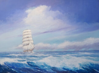 Sea and the Sky, a painting by Alan Stark
