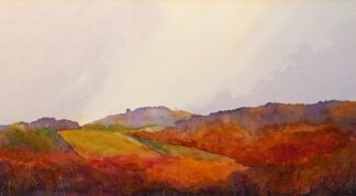 Bradgate from Beacon, Charnwood - a Painting by Alan Stark
