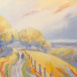 Broombriggs Path, Charnwood - a painting by Alan Stark