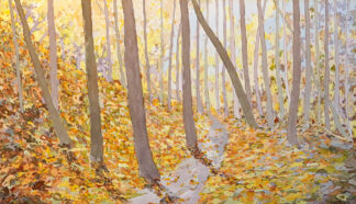 Charnwood Autumn, a painting by Alan Stark