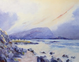 Cullipool and Scarba - a Painting by Alan Stark