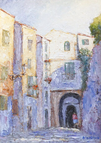 In Sorrento, a painting by Alan Stark