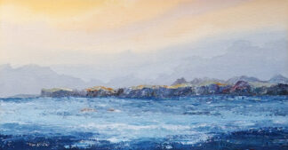 Mull and the Firth of Lorne, a painting by Alan Stark