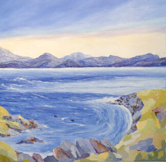 Two Seals, Luing - a painting by Alan Stark