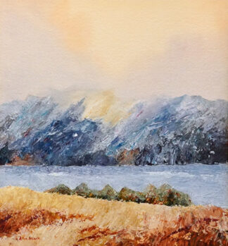 White Croft on Scarba - a painting by Alan Stark